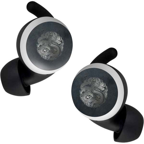 Chinese Black Dragon Google Pixel Buds Skin